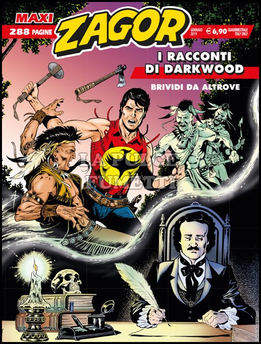 ZAGOR MAXI # 35: I RACCONTI DI DARKWOOD 2 - BRIVIDI DA ALTROVE